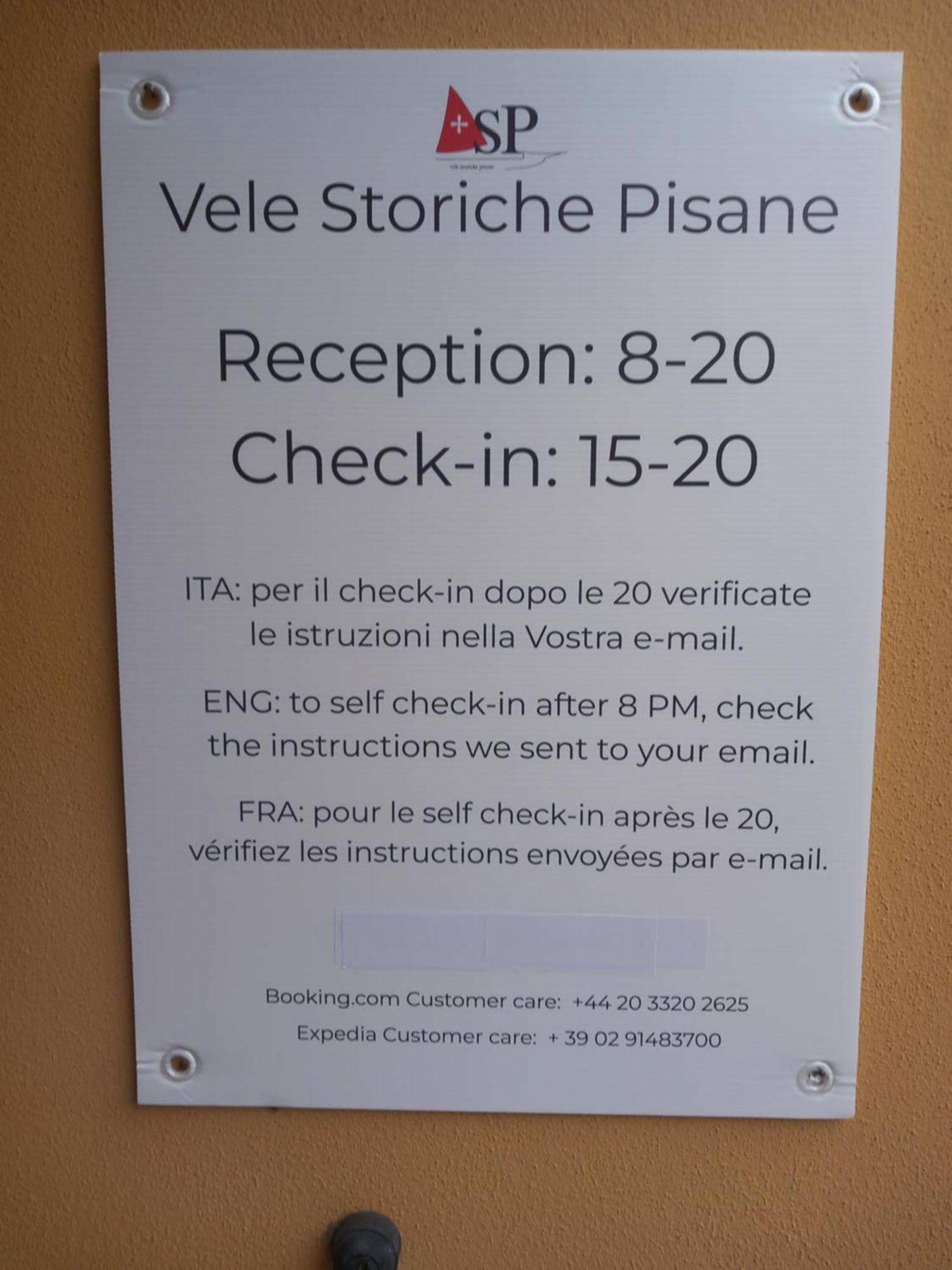 Vele Storiche Pisane Hotell Eksteriør bilde